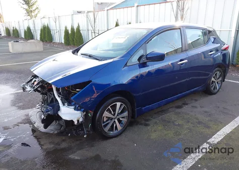 2022 Nissan Leaf S Plus 62 Kwh from USA, damaged, VIN 1N4BZ1BV2NC561941